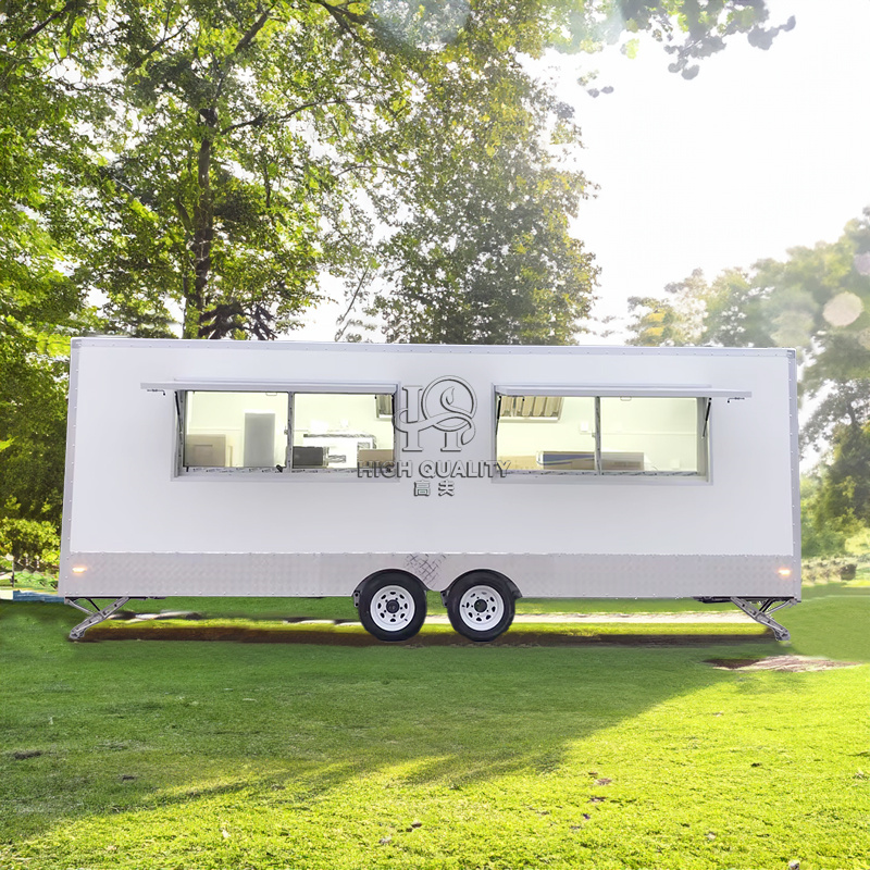 Hot Dog Vending Cart - Electric Mobile Restaurant Hot Dog Cart