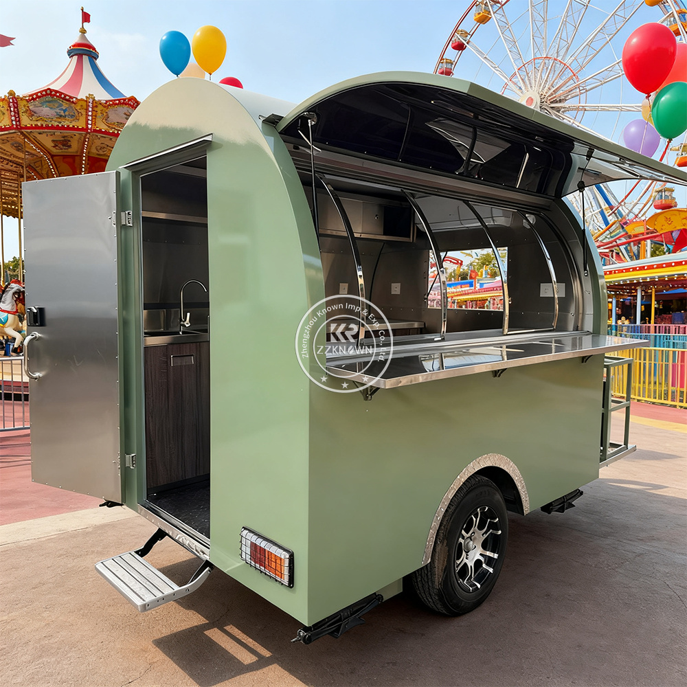 Luxury Mobile Food Truck Fully - Hot Dog Vending Cart recension och pris