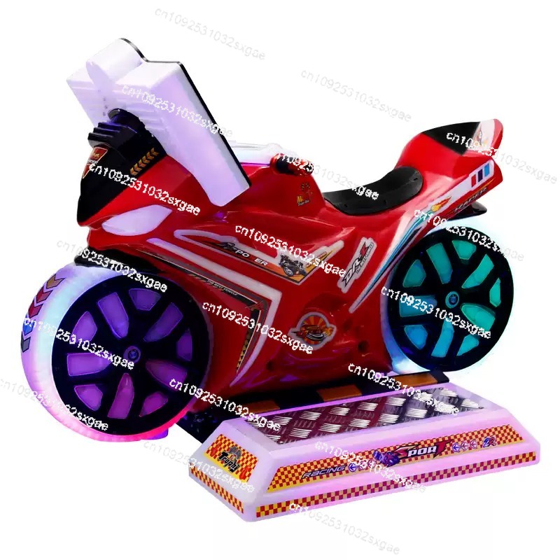 Kids Play Motor Bike Amusement - Coin Operated Kiddie Ride recension och pris
