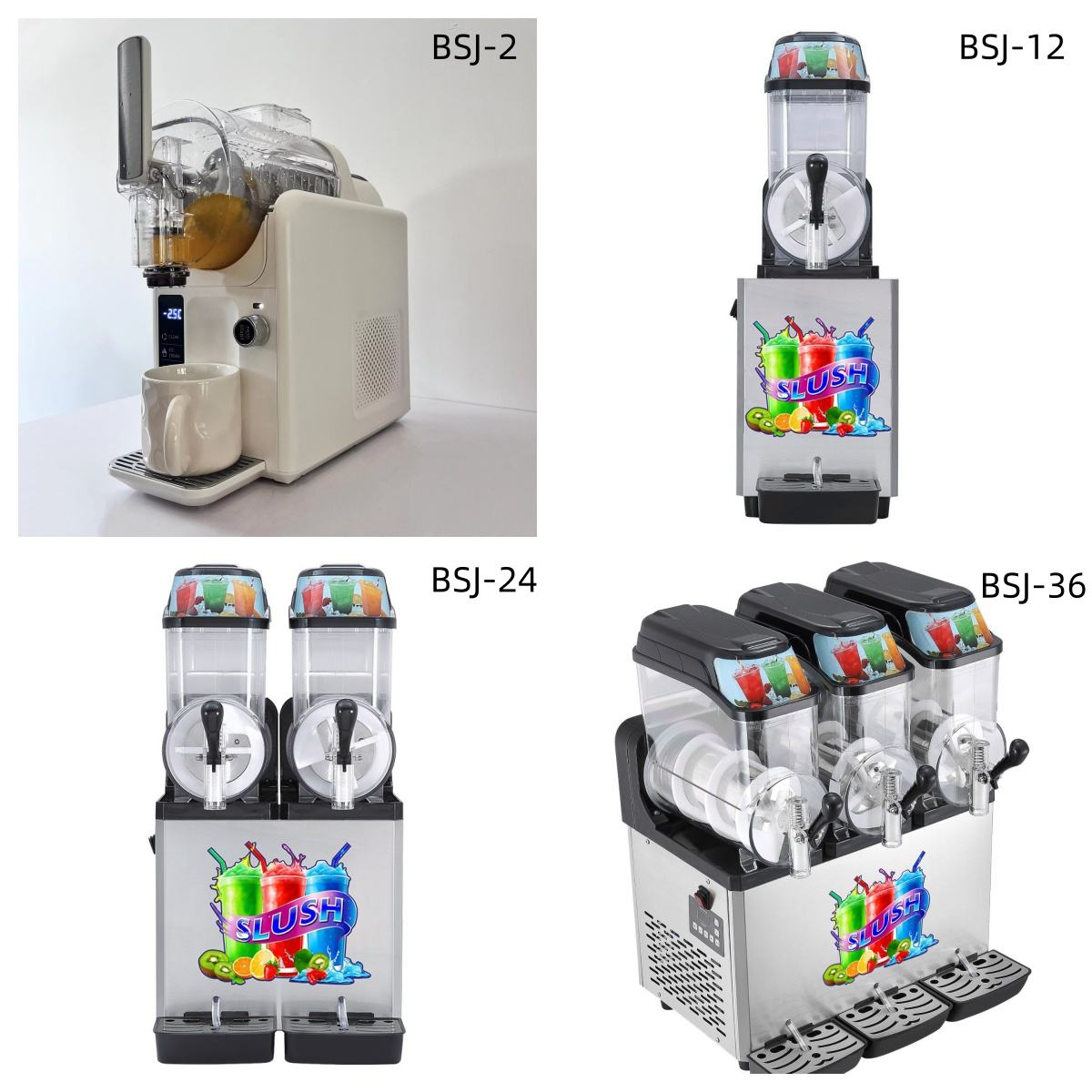 High Output 2 Tanks 25L Portab - Slushie Machine Vending recension och pris