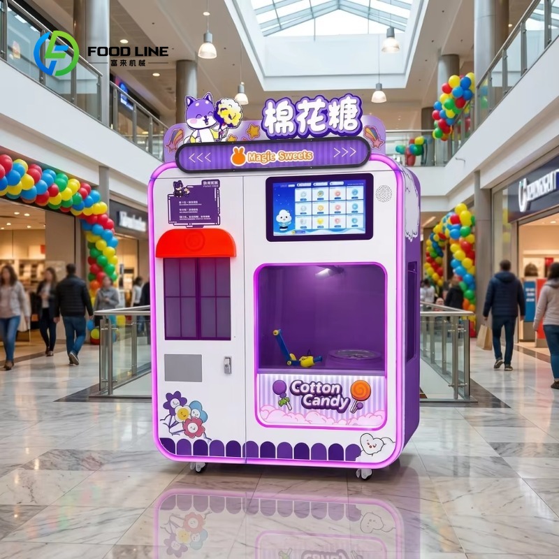 Customized Fully Automatic Sma - Candy Floss Machine recension och pris
